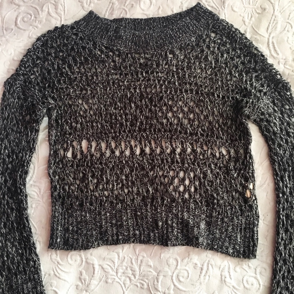 Decree Open-Knit Sweater - Picture 2 of 3